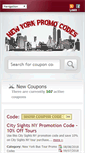 Mobile Screenshot of newyorkpromocodes.com